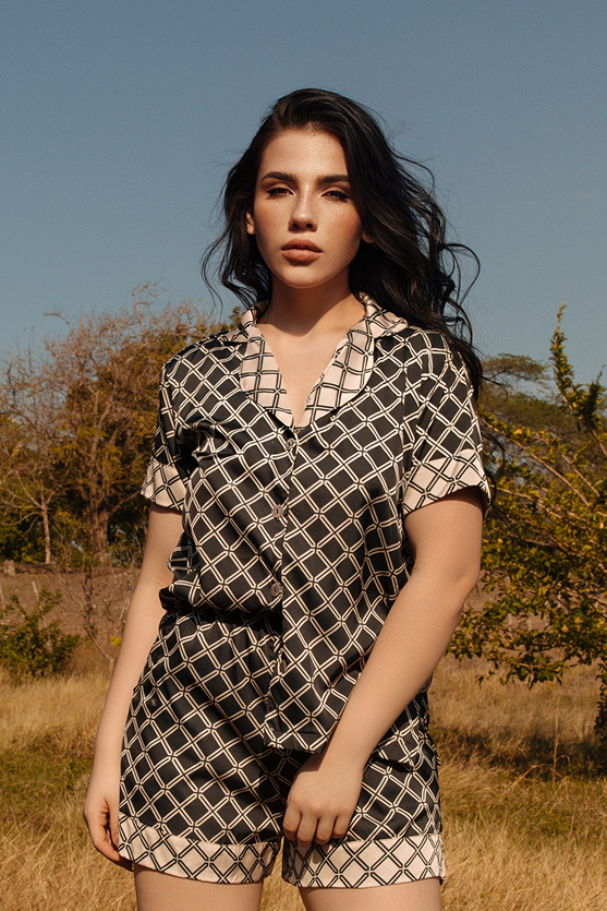 Pijama Corta – Waffle