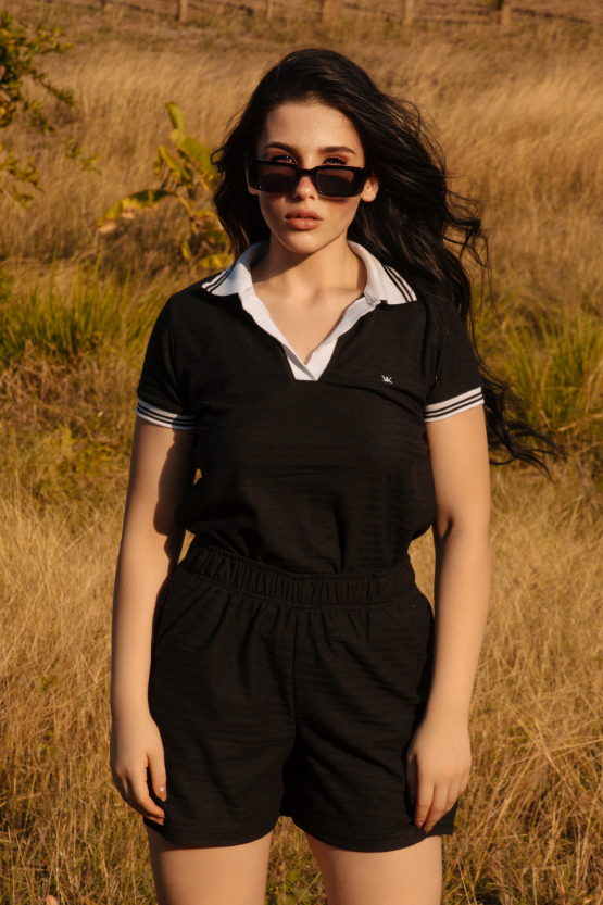 Conjunto/Set Chillwear - Negro