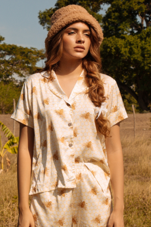 Pijama Larga - Bee Charm