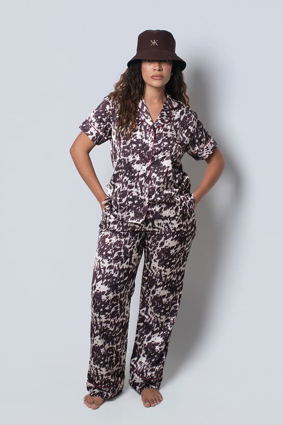 Pijama Larga – Wild Chic