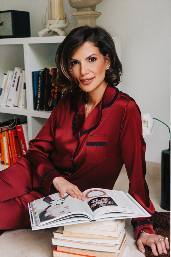 Pijama Manga Larga – Classic Burgundy