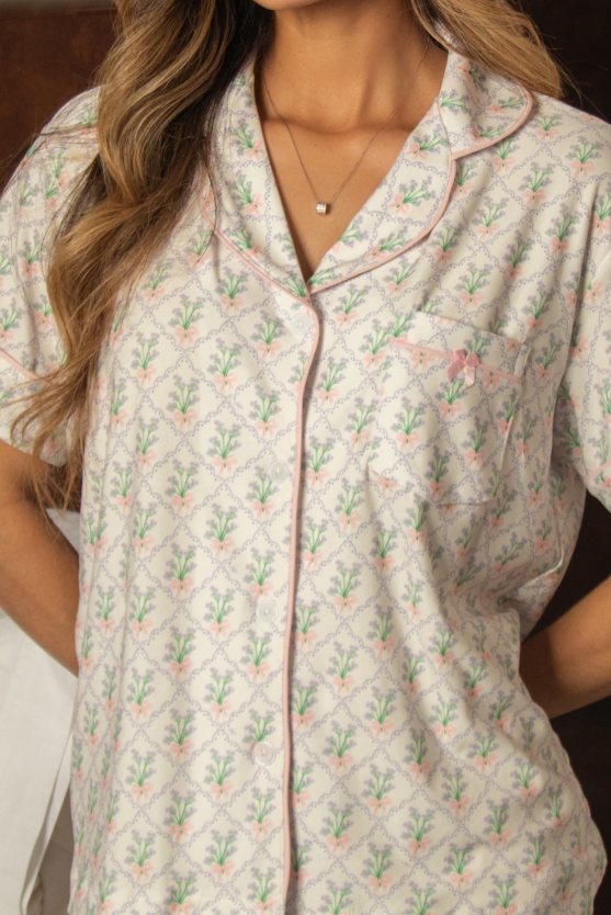 Pijama Comfort Corta - Garden