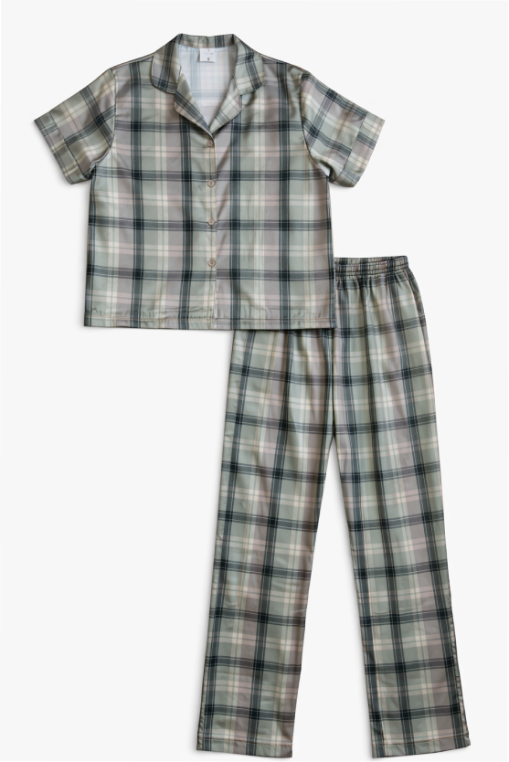 Pijama Larga Hombre Tratan - Verde