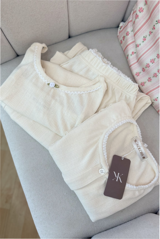 Set 3 Piezas Crema - Soft Season