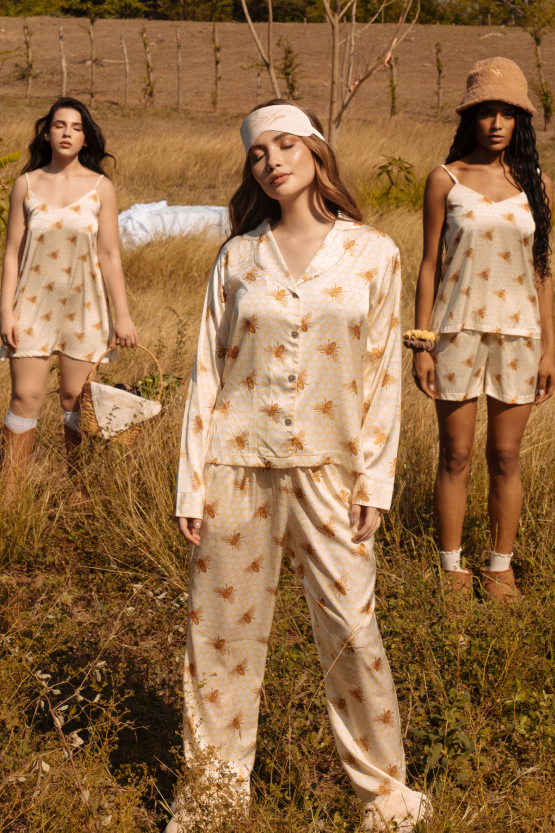 Pijama Manga Larga - Bee Charm