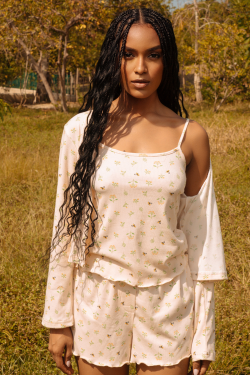 4 Piezas - Pijama Bee