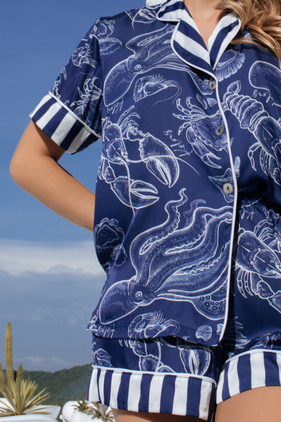 Pijama Corta – Sea Breeze