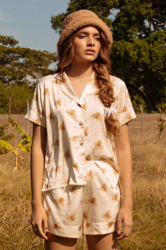 Pijama Corta – Bee Charm